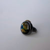 Bobbel ring med labradorit