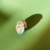 Full Moon ring med dalmatiner jaspis