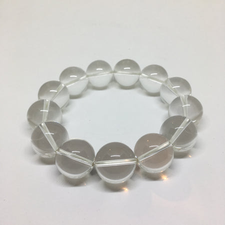 Bjergkrystal armbånd