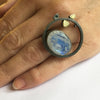ring med regnbuemånesten