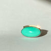 Full Moon ring med chrysopras