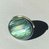 Full Moon ring med stor labradorit